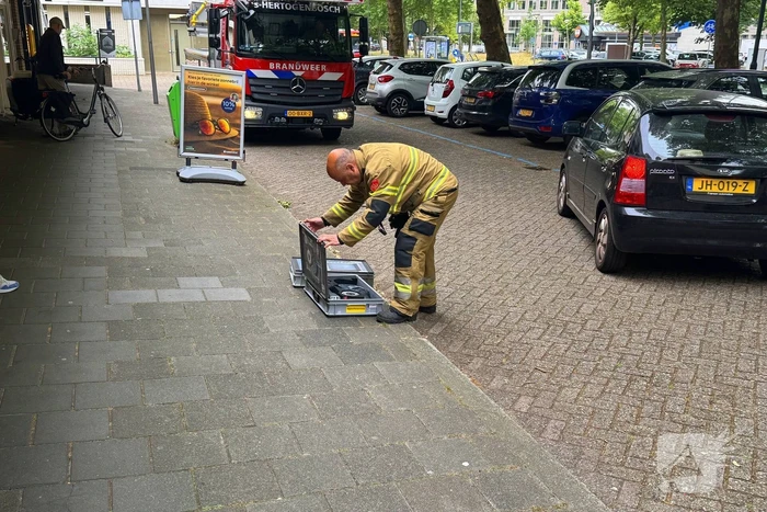 Gebouwbrand veroorzaakt door sigarettenpeuken