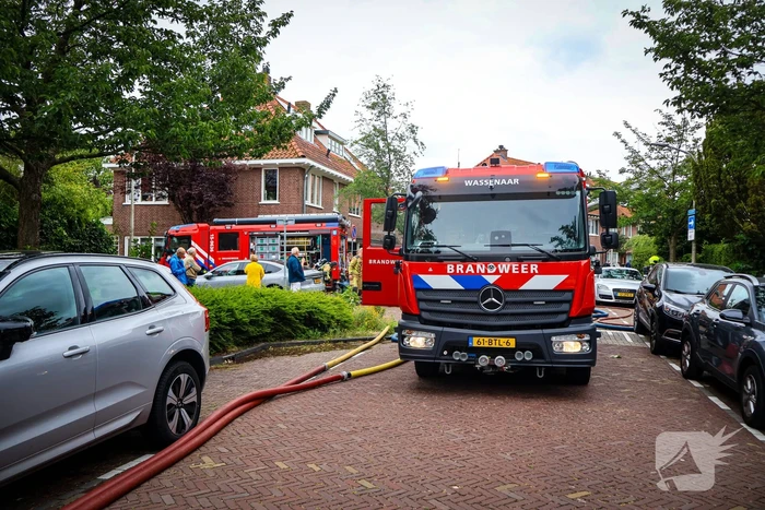 Sloopwerkzaamheden bij brand in dak