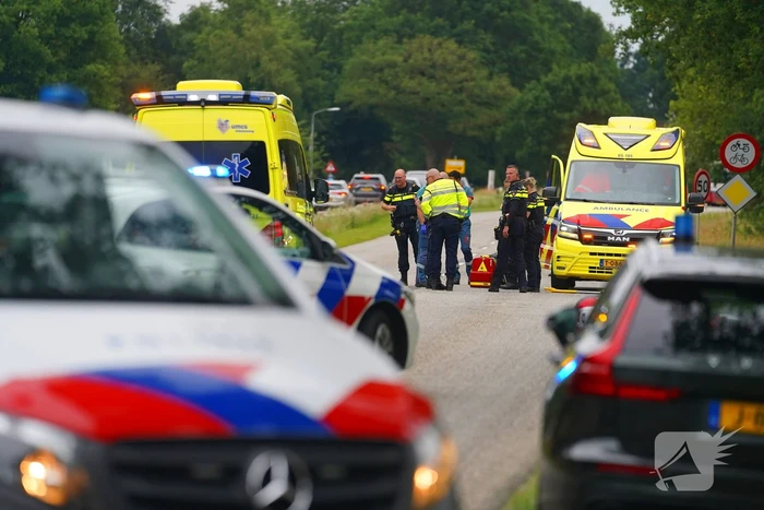 Fietser gewond na ongeval met motor