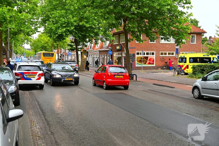 Scooterbezorger gewond geraakt