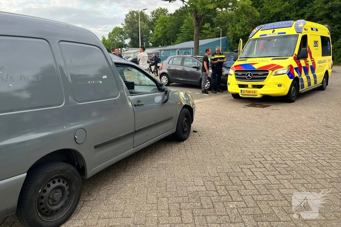 Fatbiker gewond door botsing met bus