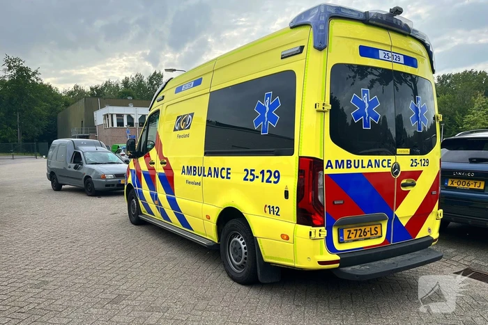 Fatbiker gewond door botsing met bus
