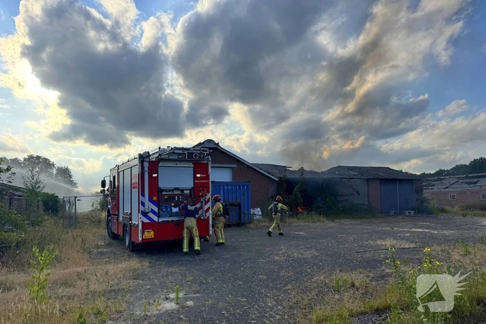 Blussing schuurbrand op later moment hervat