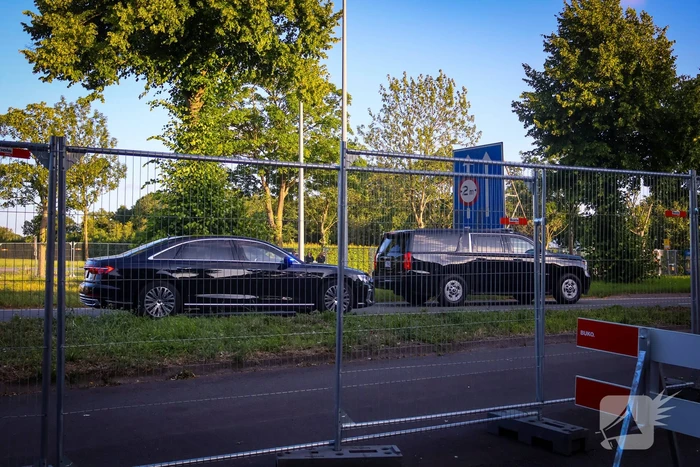 Grote belangstelling voor President Trump