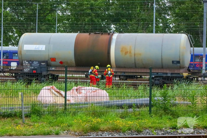 Onderzoek naar lekkende ketelwagen