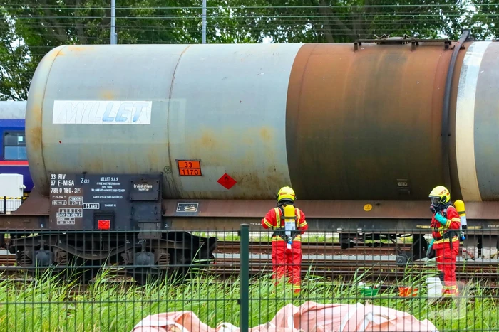 Onderzoek naar lekkende ketelwagen