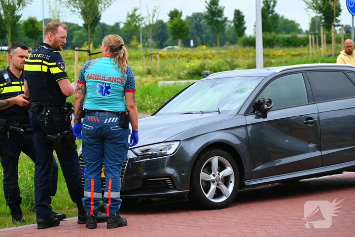 Fietser gewond bij aanrijding met automobilist