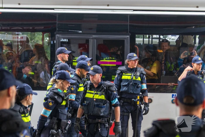 Politie beëindigd demonstratie Extinction Rebellion