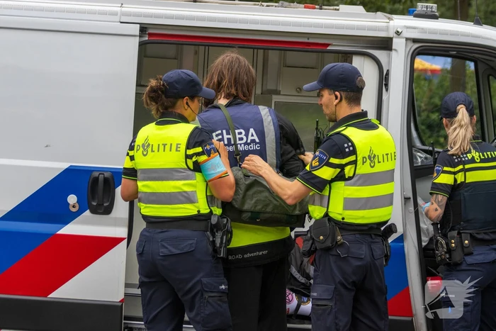 Politie beëindigd demonstratie Extinction Rebellion