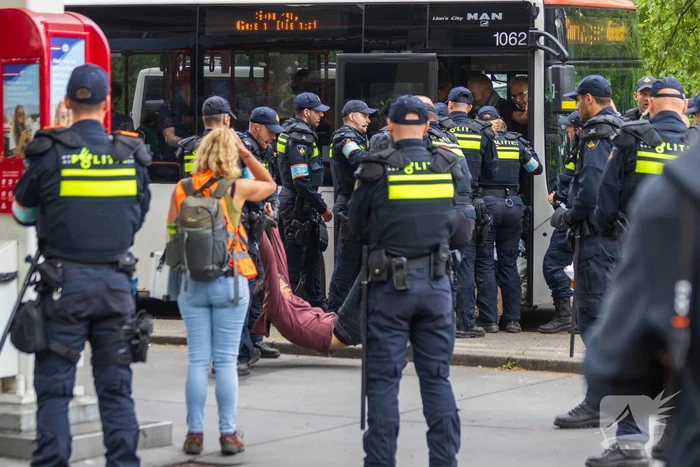Politie beëindigd demonstratie Extinction Rebellion