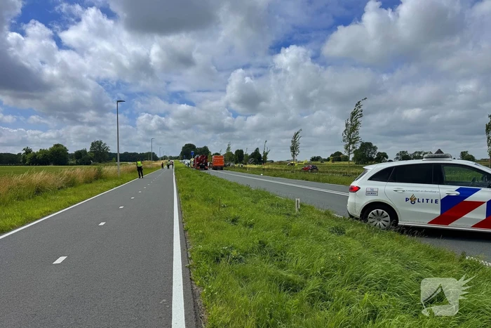 Twee personen overleden bij ernstig ongeval op N194, traumahelikopter geland