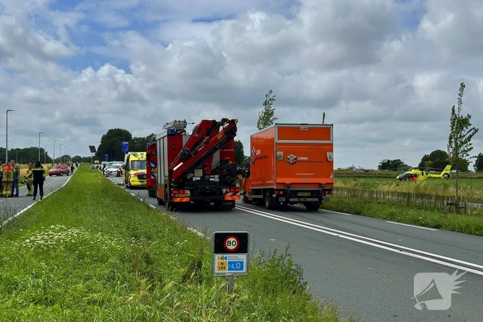 Twee personen overleden bij ernstig ongeval op N194, traumahelikopter geland