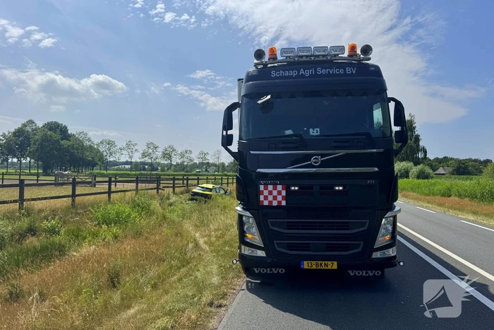 Ongeval tijdens inhaalactie leidt tot schade