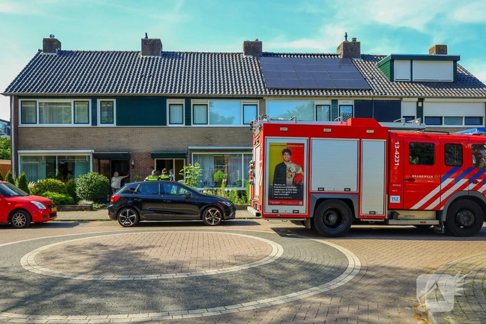 Brand in woning snel geblust