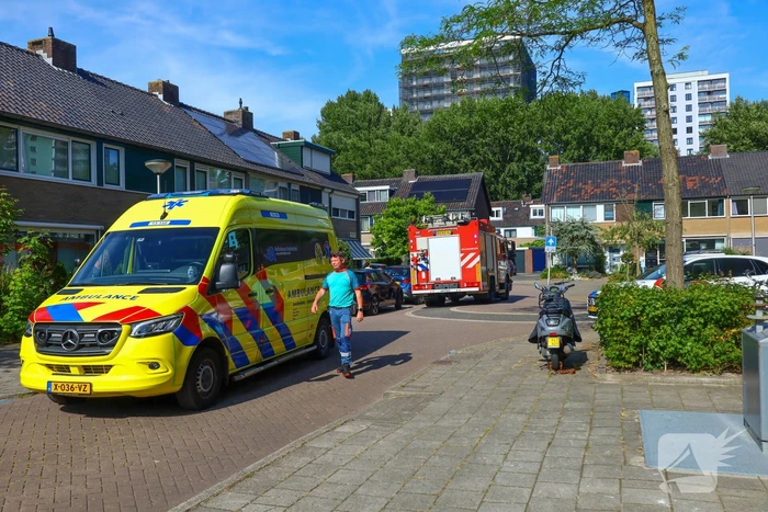 Brand in woning snel geblust