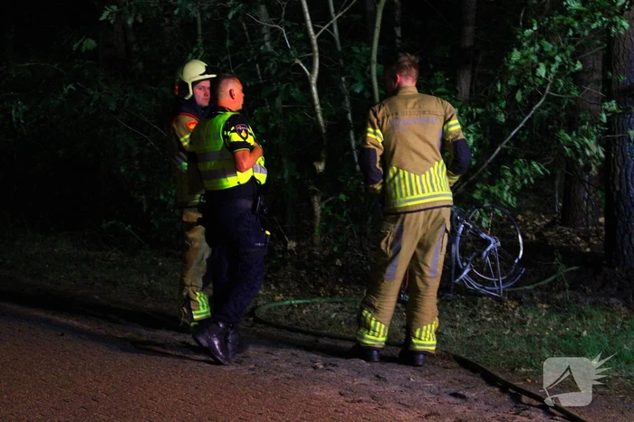 Bosbrand snel onder controle