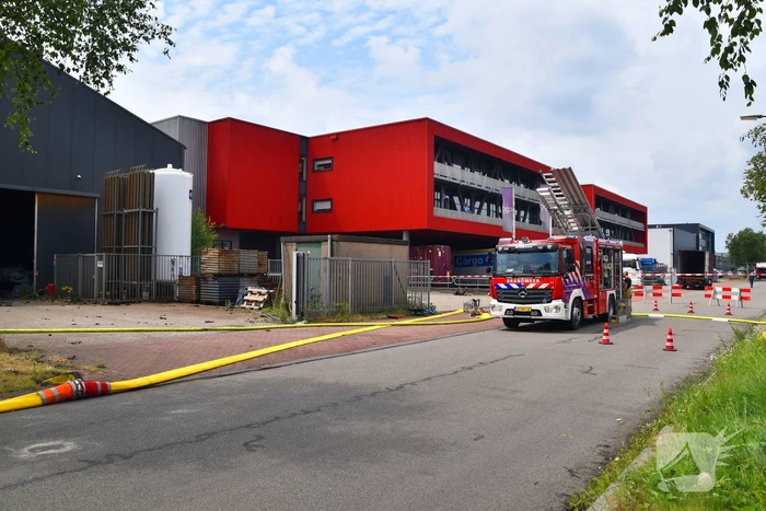 Zware schade door industriebrand