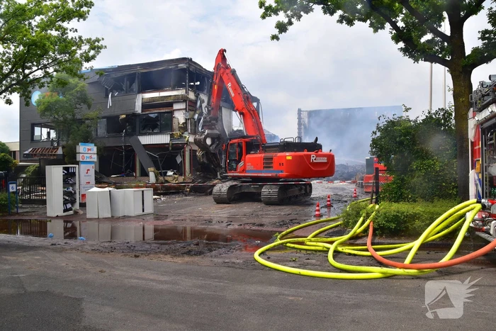 Zware schade door industriebrand