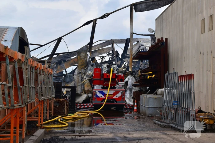 Zware schade door industriebrand