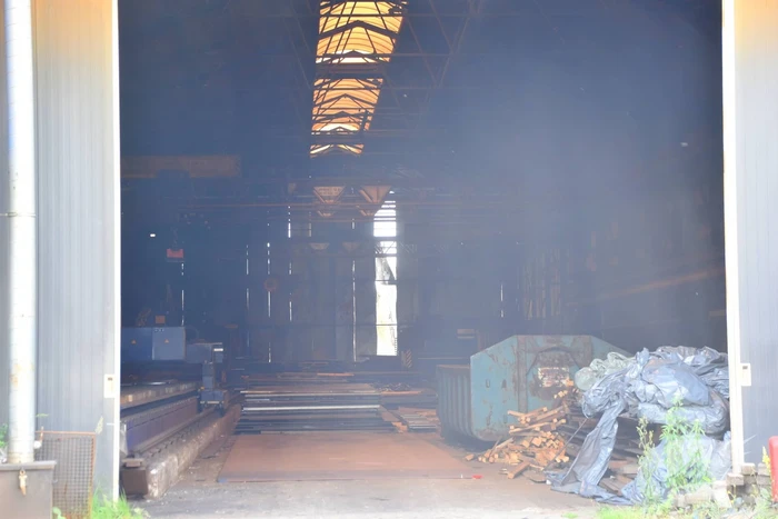 Zware schade door industriebrand