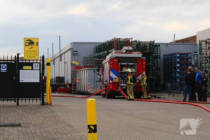 Flinke rookontwikkeling bij industriebrand