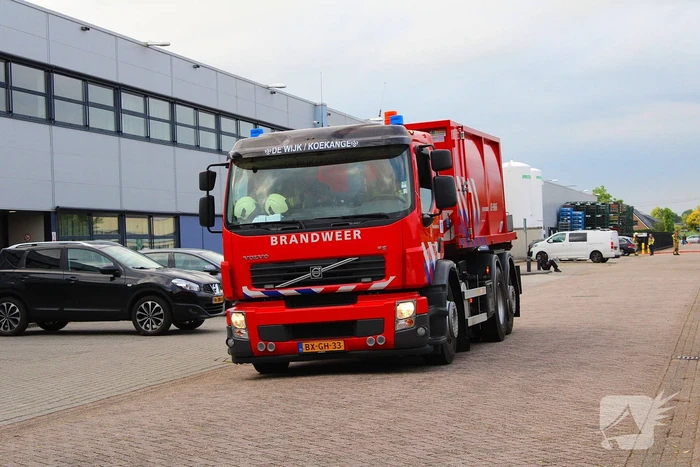 Flinke rookontwikkeling bij industriebrand