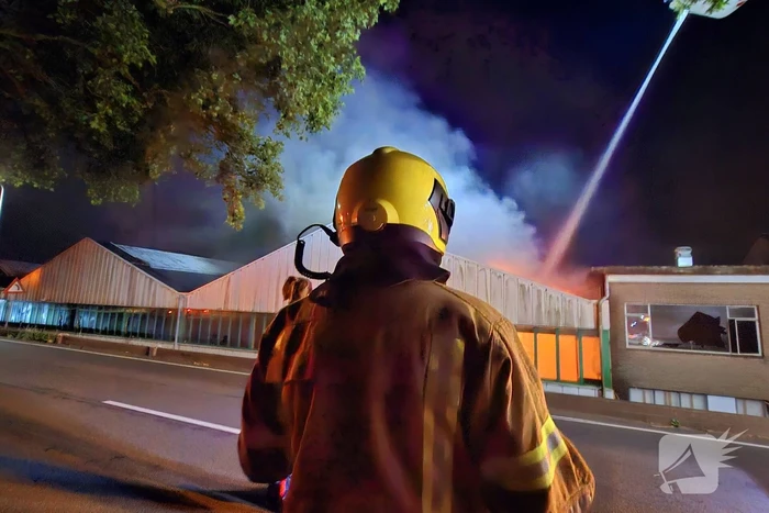 Grote brand treft bedrijfspand opnieuw