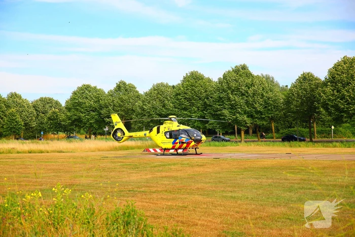 Zeer grote brand op golfbaan