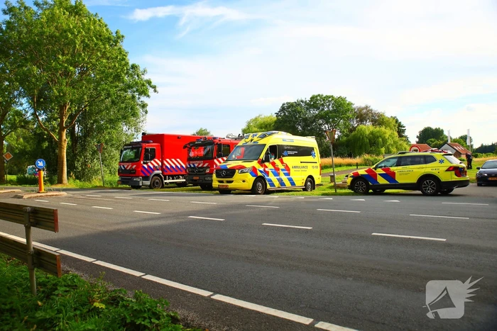 Zeer grote brand op golfbaan