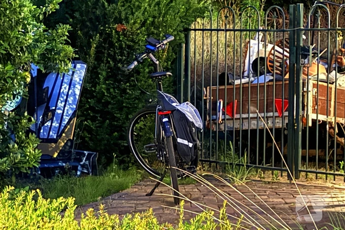 Fietser valt en raakt gewond bij ongeval