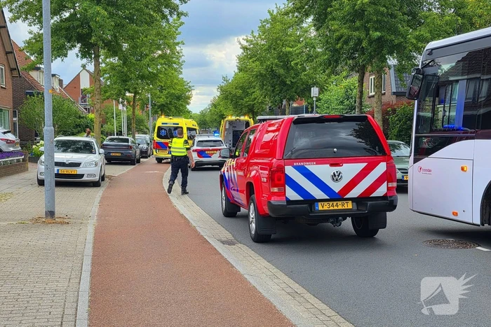 Fatbiker krijgt tak op hoofd en raakt zwaargewond