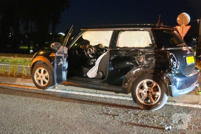 Ernstig ongeval tussen auto en motor