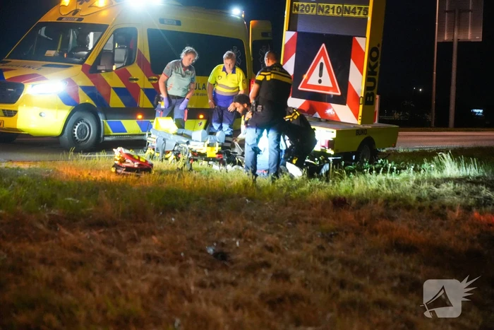 Ernstig ongeval tussen auto en motor