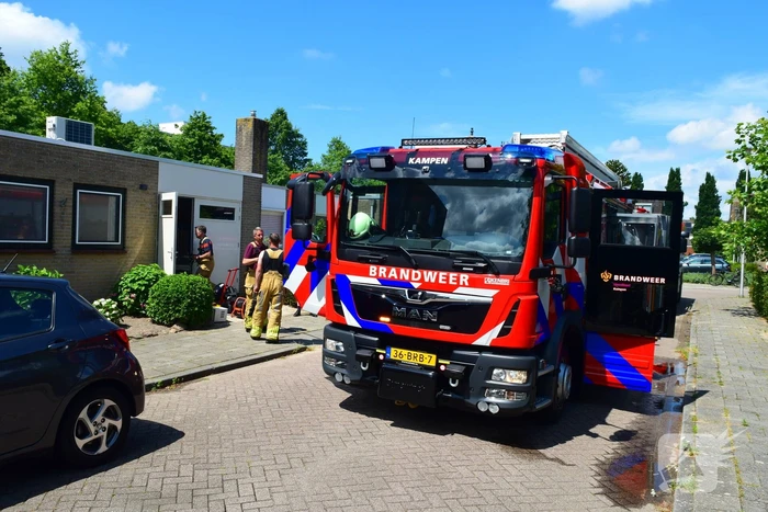 Brandmelding in woning blijkt aangebrand eten in magnetron