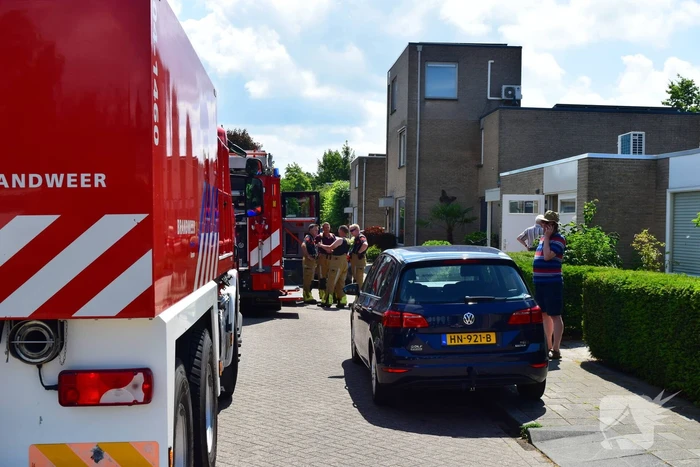 Brandmelding in woning blijkt aangebrand eten in magnetron