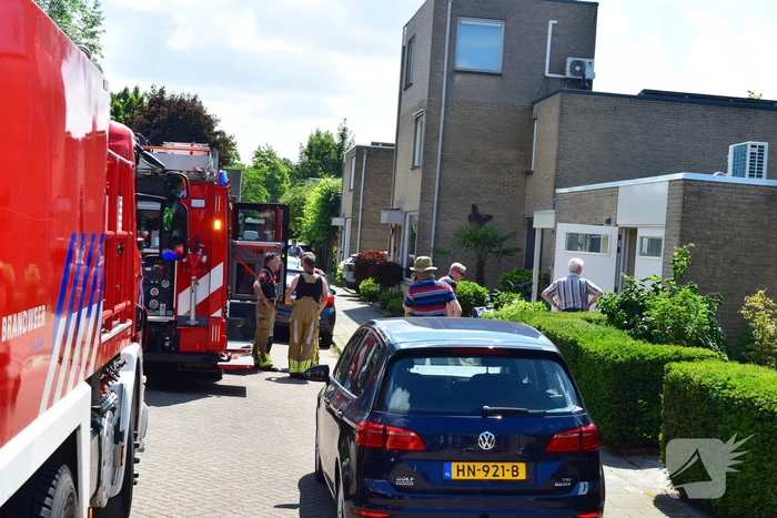 Brandmelding in woning blijkt aangebrand eten in magnetron