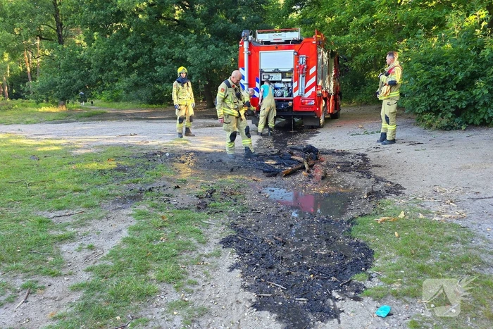 Brand op de heide snel geblust