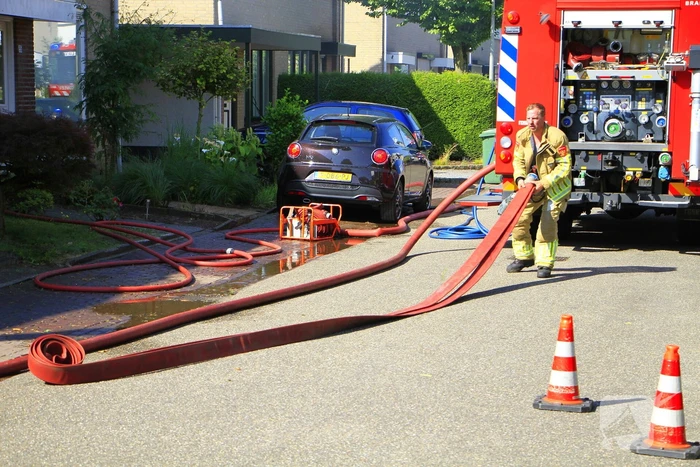 Brand opgeschaald naar zeer grote brand