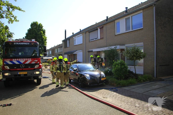 Brand opgeschaald naar zeer grote brand