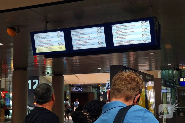 Treinverkeer plat door verstoringen