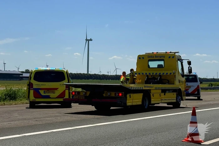 ongeval rijksweg a6 l 65,1 lelystad