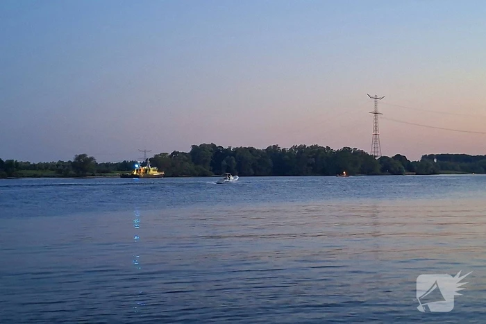 Zoektocht op water na vermissing