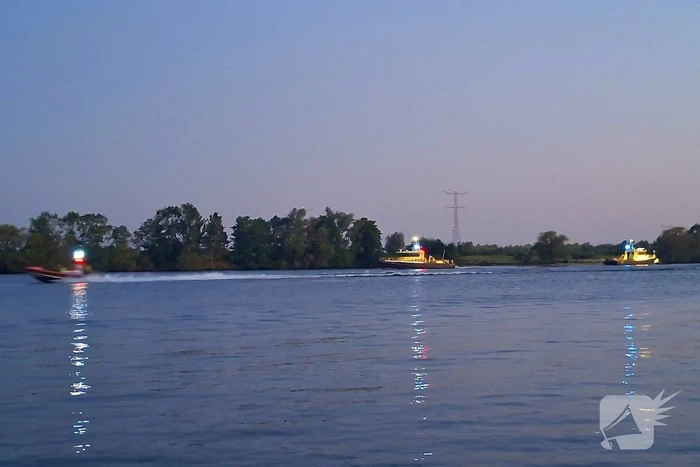 Zoektocht op water na vermissing