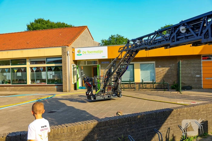 Brand in onderwijsinstelling