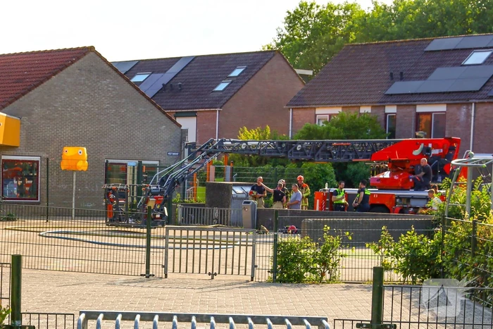 Brand in onderwijsinstelling