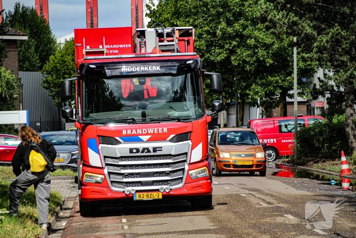 Zeer grote brand bij afvalverwerker