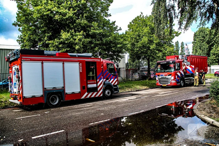 Zeer grote brand bij afvalverwerker