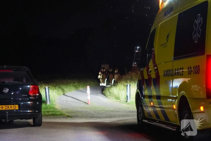 Man gewond bij nachtelijk vaartuigongeval