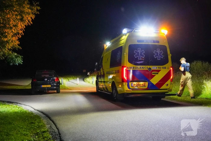 Man gewond bij nachtelijk vaartuigongeval