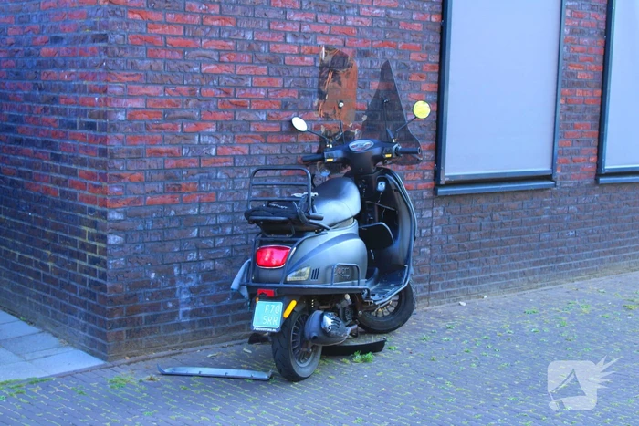 Scooterrijder gewond bij botsing